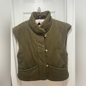 BNWOT FREE PEOPLE ROLL WITH US PUFFER VEST LARGE
